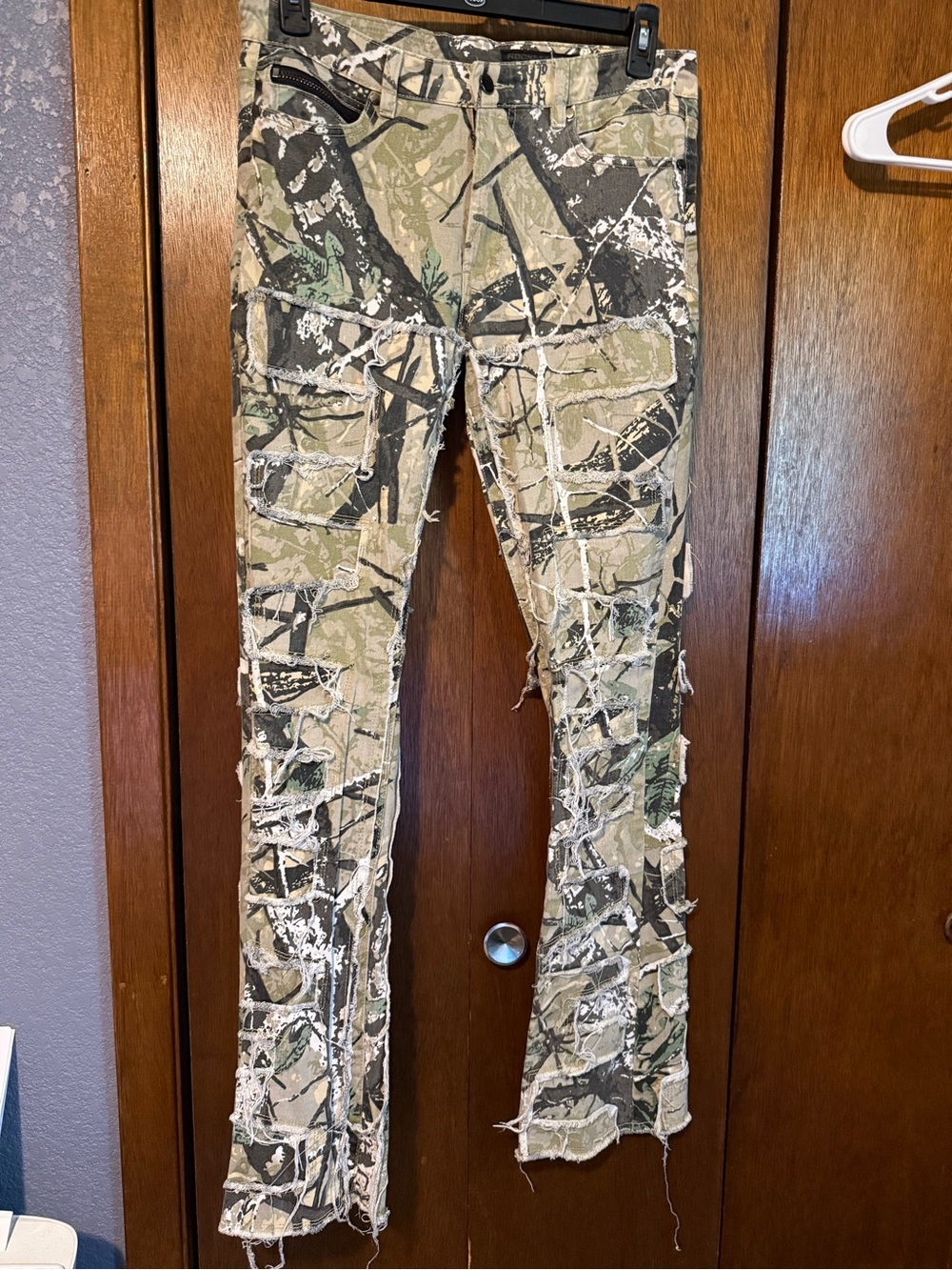 Rockstar Original Camo distressed jeans sz 32